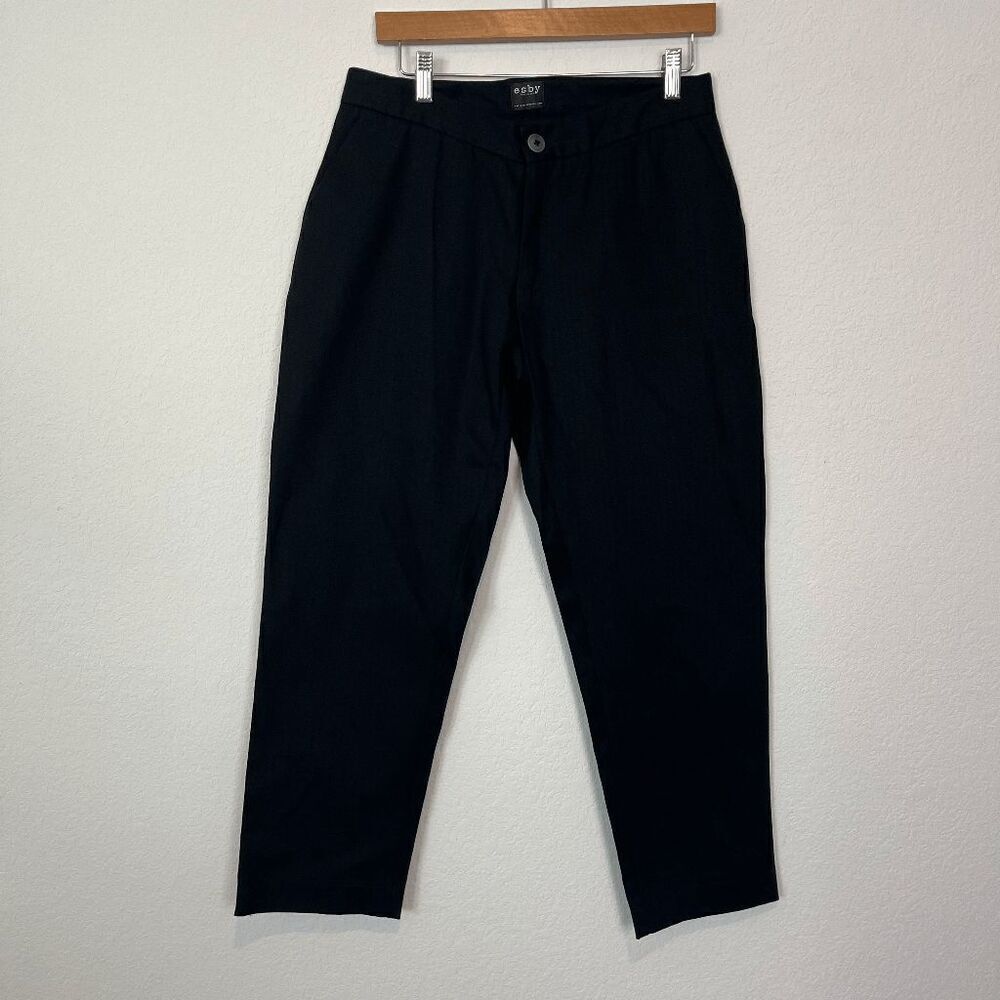 Esby Apparel Cotton Slim Fit Cropped Trouser Dress Pants Women's Size 2